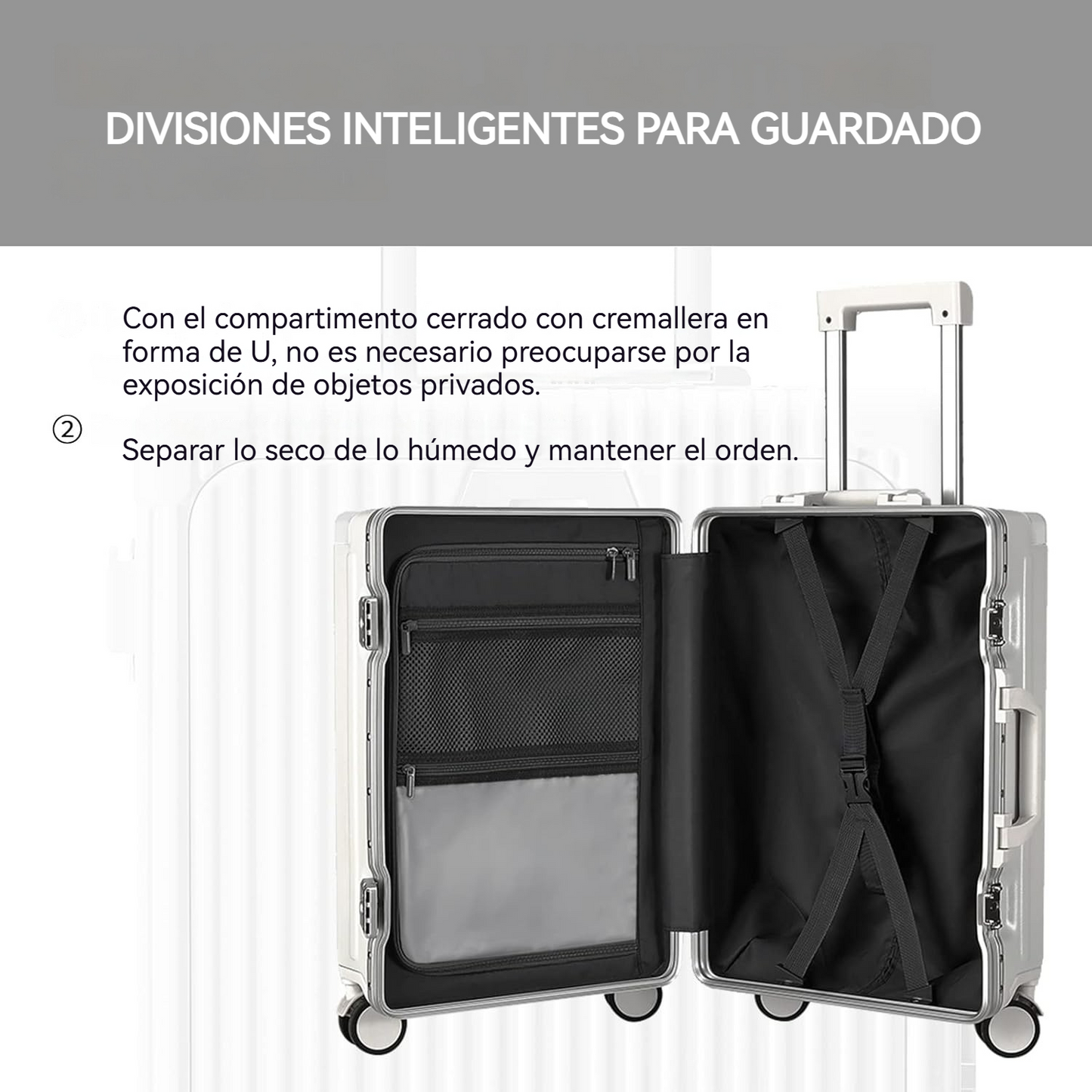 Maleta marco de aluminio USB - Gran God Tech