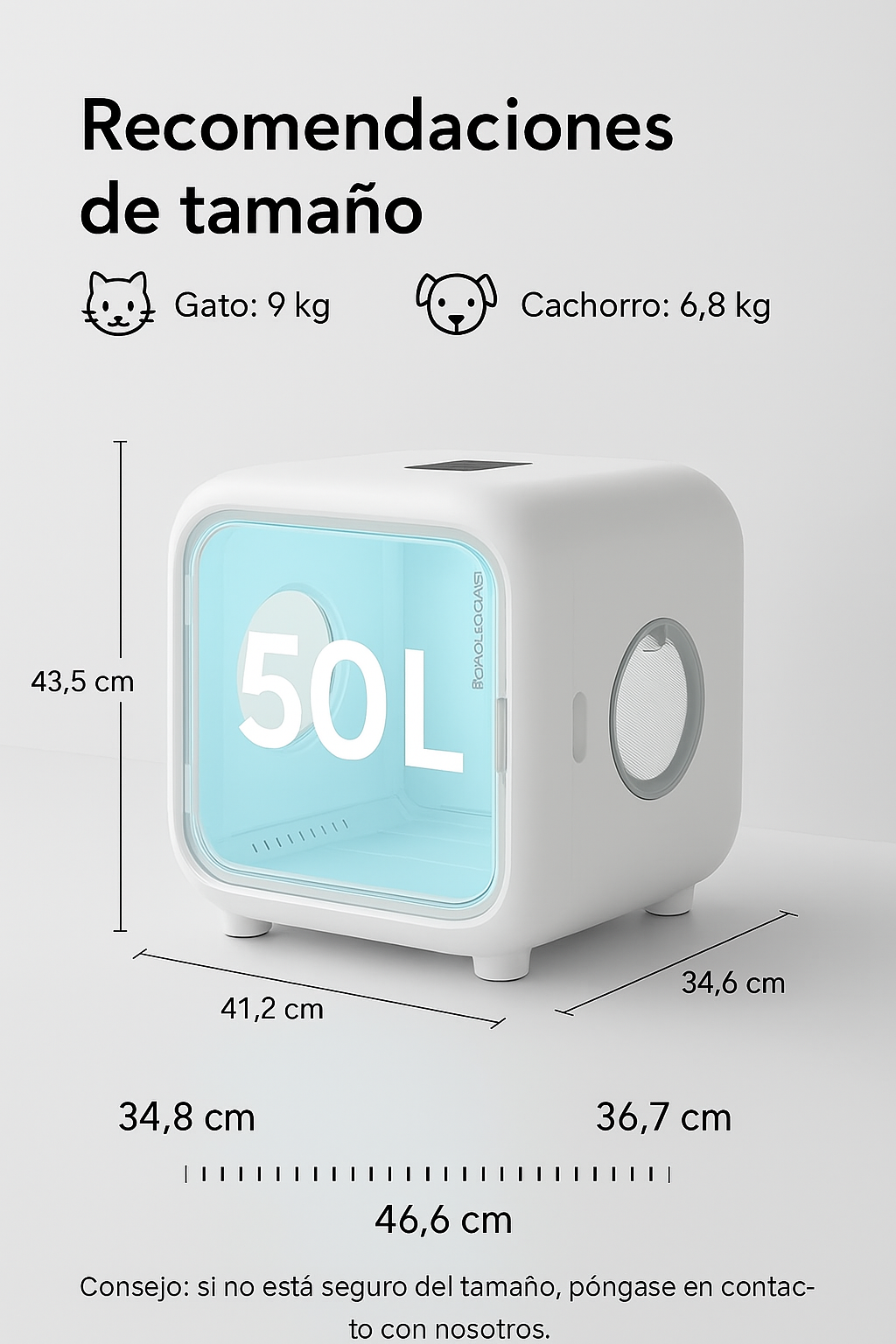 Máquina Secadora Mascotas -Gran God Tech