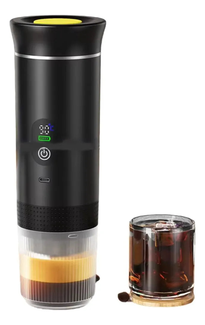 Cafetera Portátil 3 en 1 con Display y 20 bar