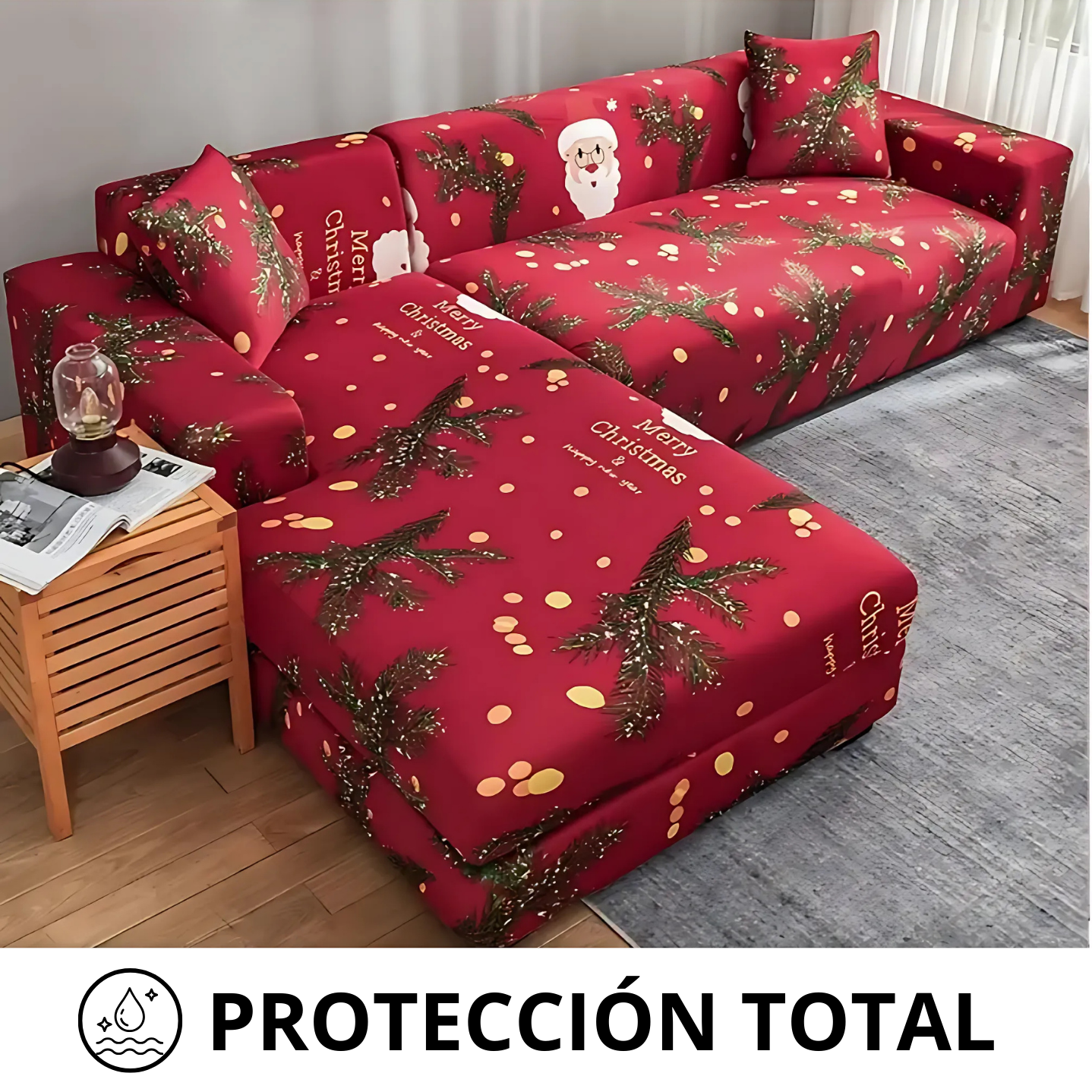 MerryCover: Funda de sofá navideña