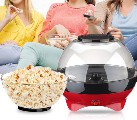 Máquina Eléctrica para Palomitas con Agitación Automática y Tapa Multifunción