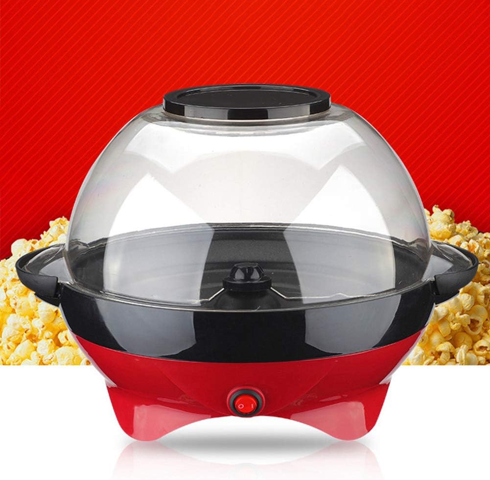 Máquina Eléctrica para Palomitas con Agitación Automática y Tapa Multifunción