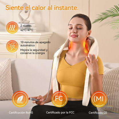 Masajeador de cuello y hombros