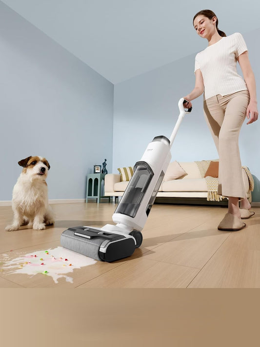Aspiradora Inteligente en Seco y Húmedo con Trapeador y Autolavado