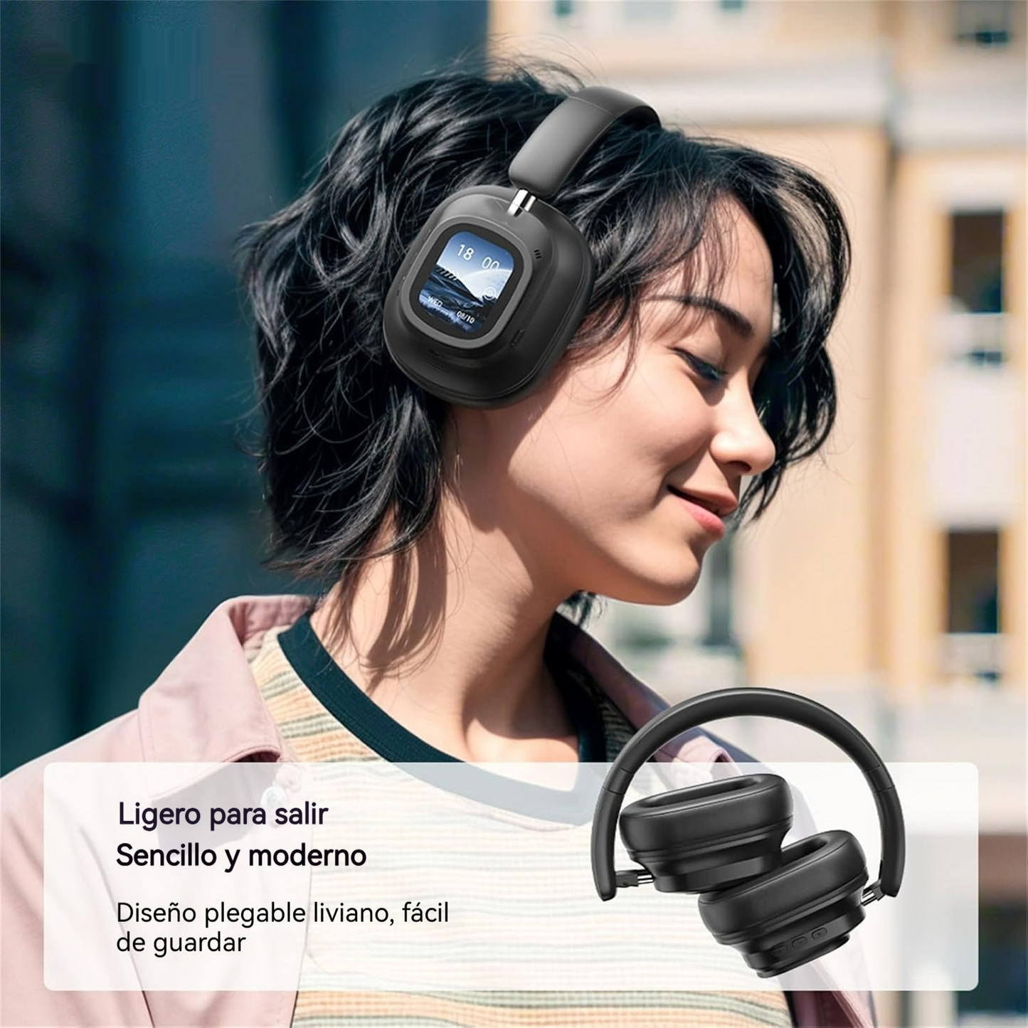 Auriculares Bluetooth 5.4 ANC