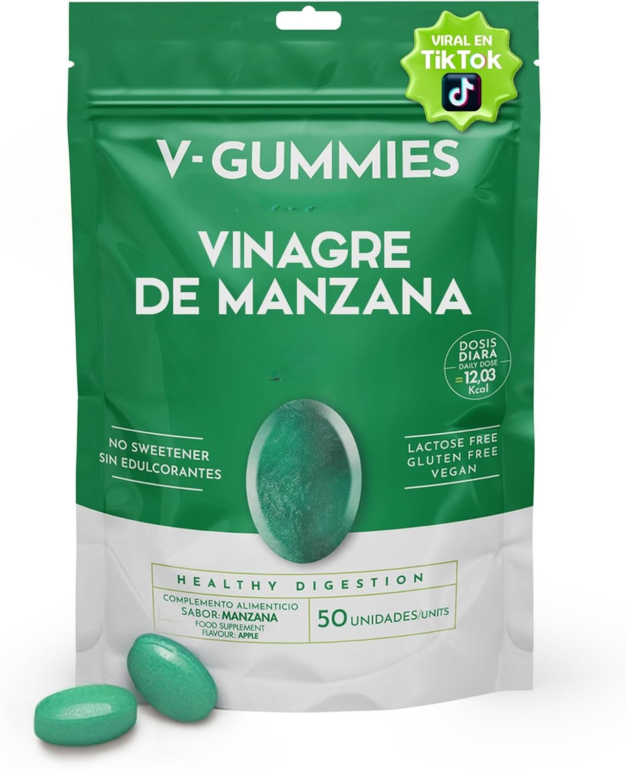 Gominolas de Vinagre de Sidra de Manzana