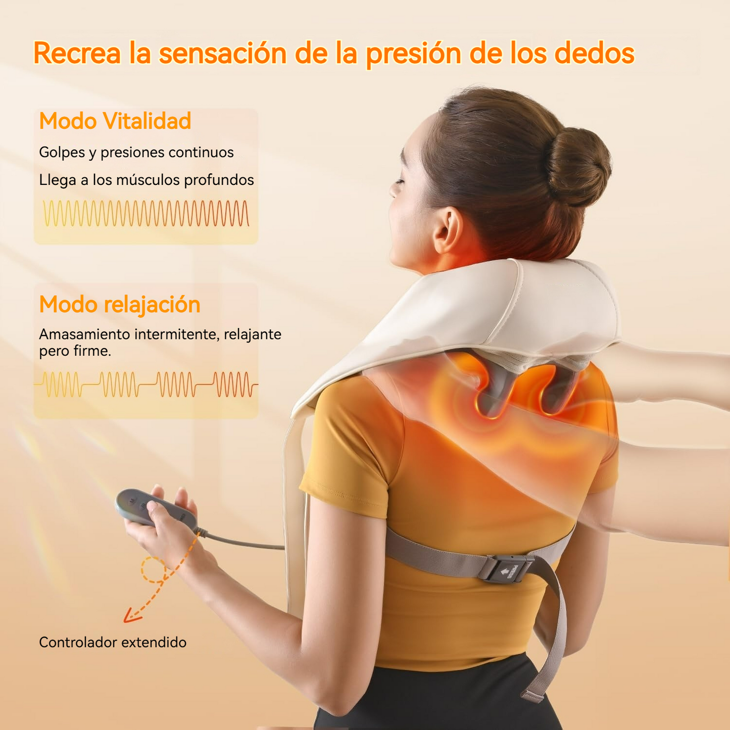 Masajeador de cuello y hombros