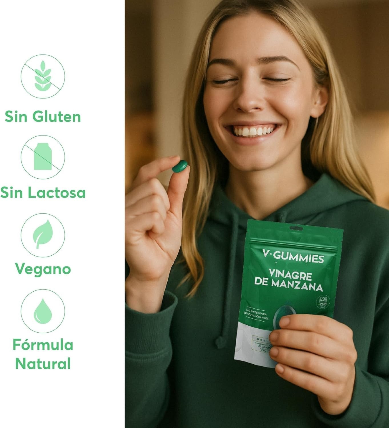 Gominolas de Vinagre de Sidra de Manzana