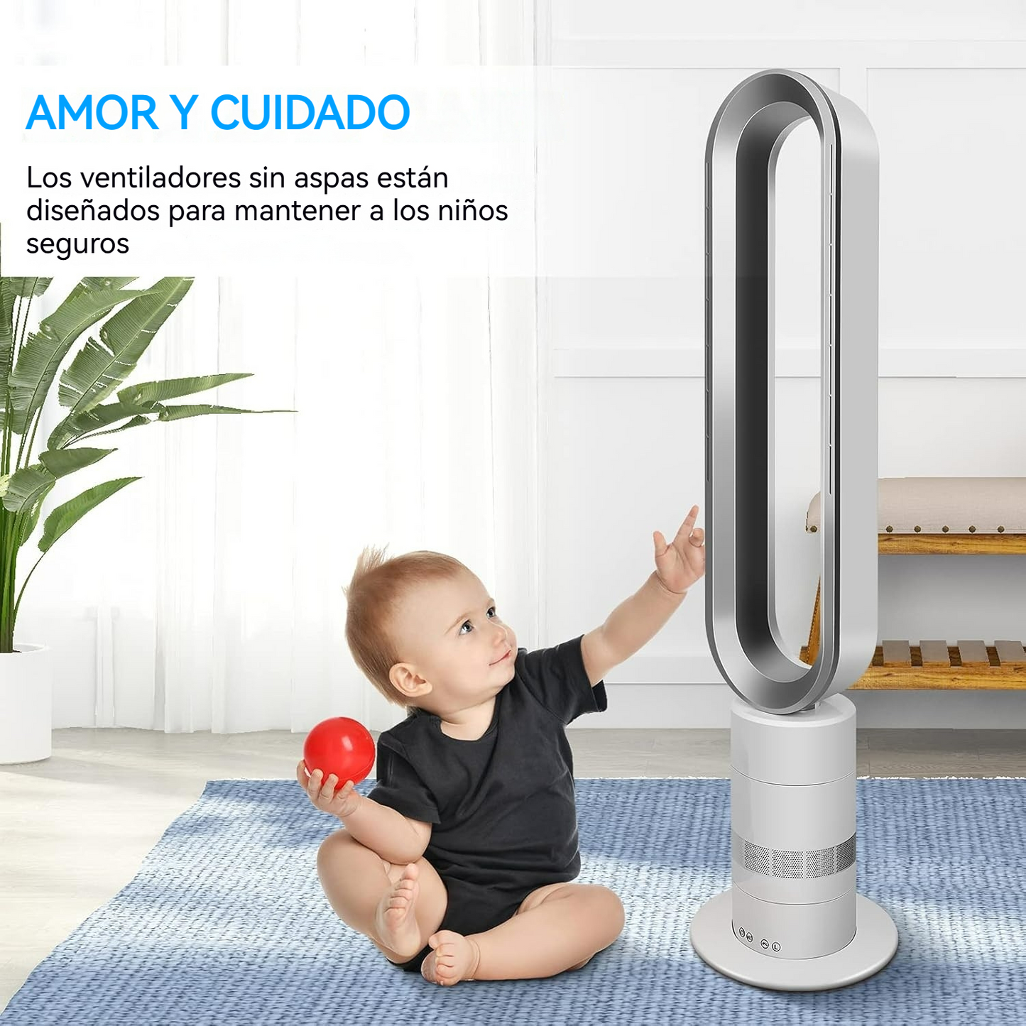 Ventilador sin aspas