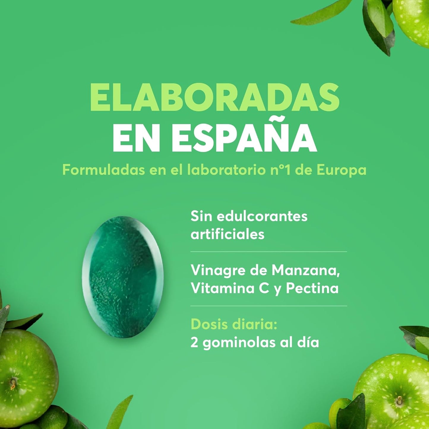 Gominolas de Vinagre de Sidra de Manzana