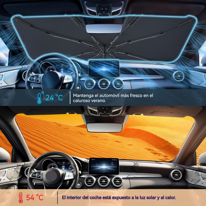 Parasol para coche con protección solar avanzada