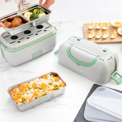 Fiambrera Eléctrica de Vapor 3 en 1