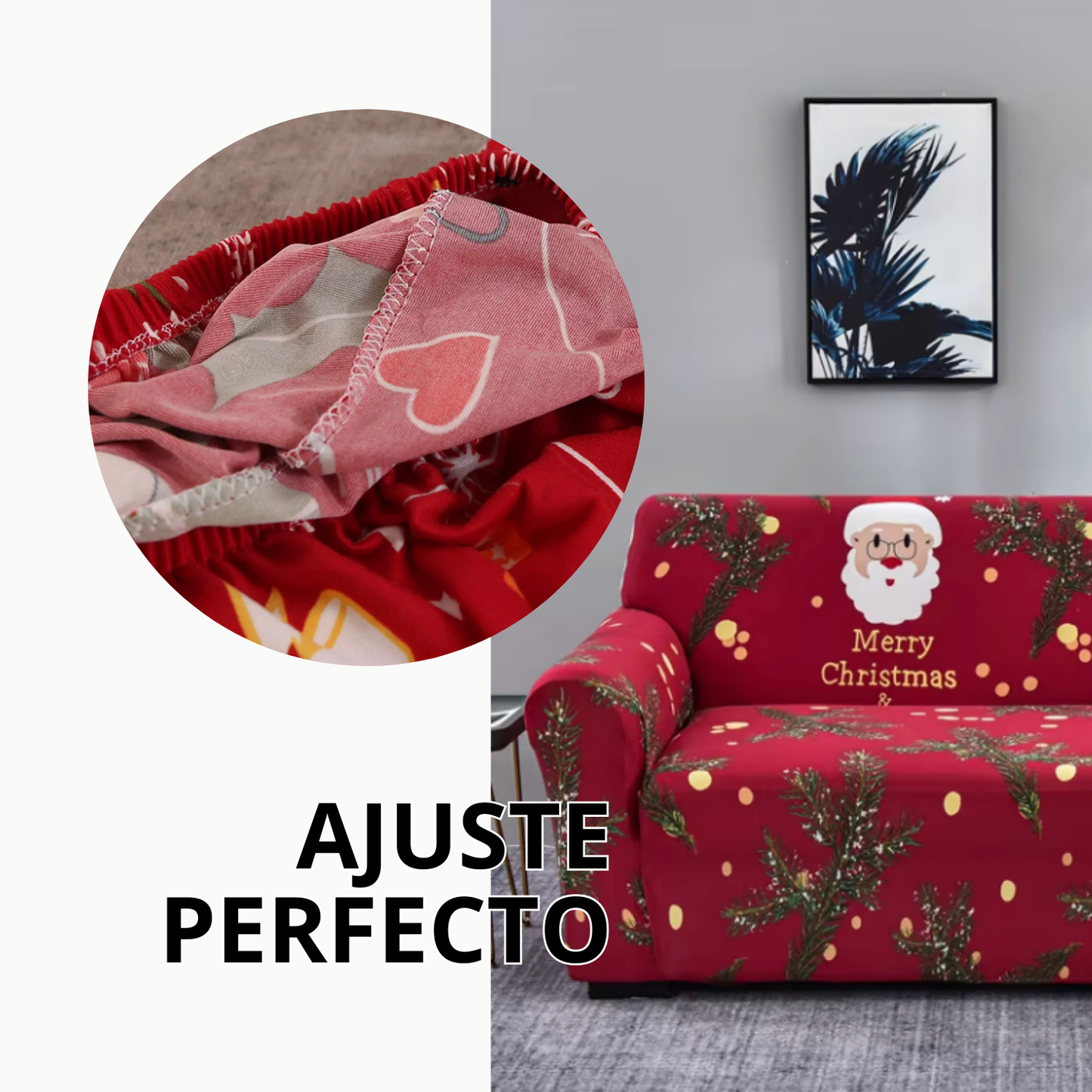 MerryCover: Funda de sofá navideña