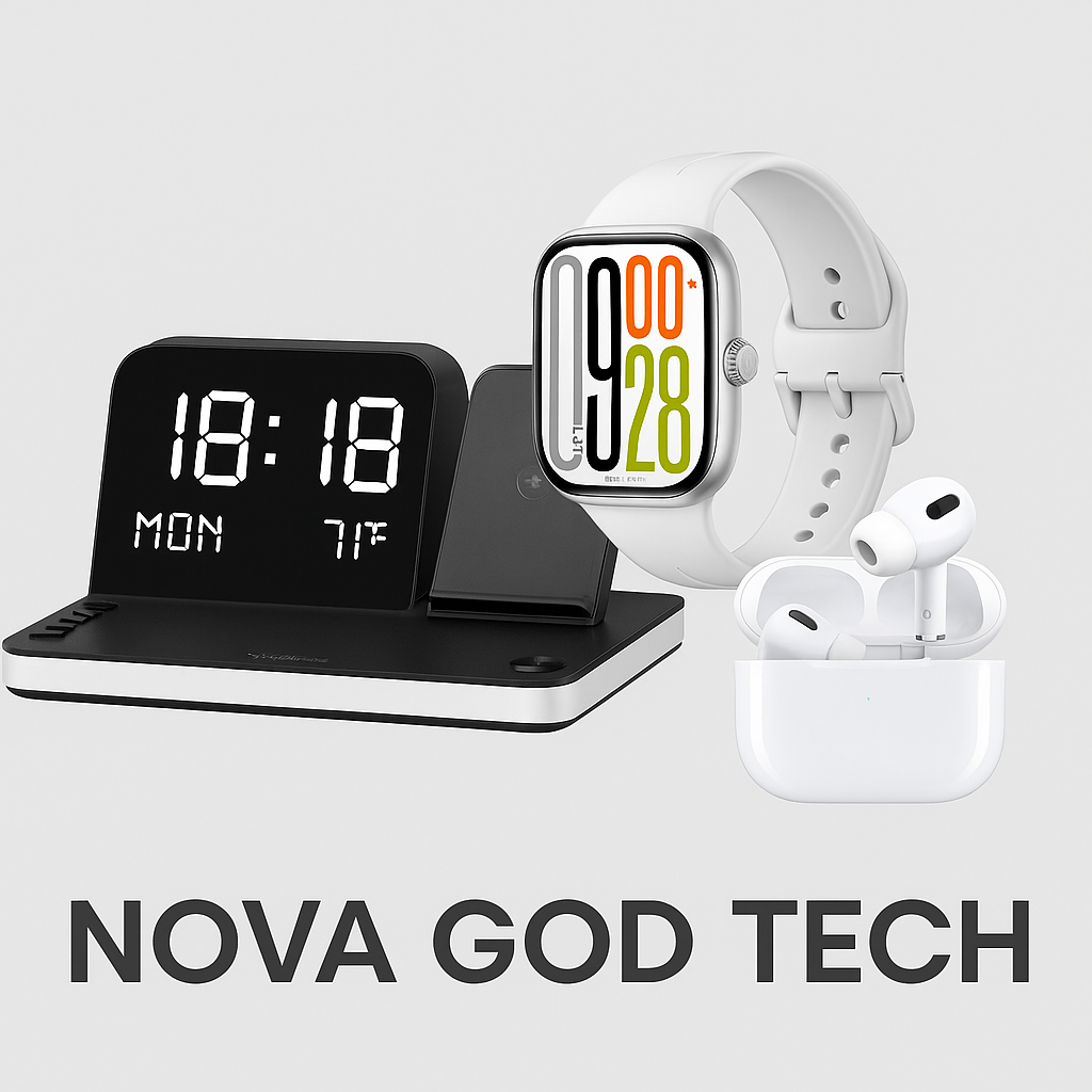 Pack Smart Watch + Base de carga + Air Pods - Tech God Zone