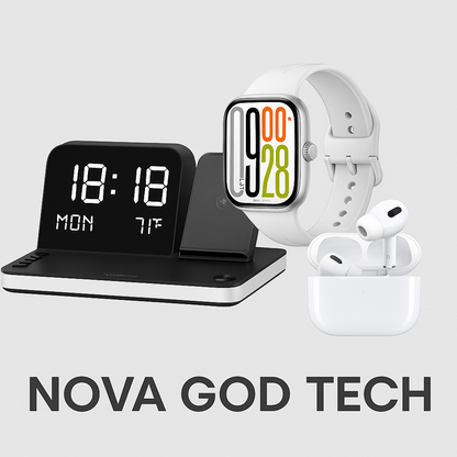 Pack Smart Watch + Base de carga + Air Pods - Tech God Zone