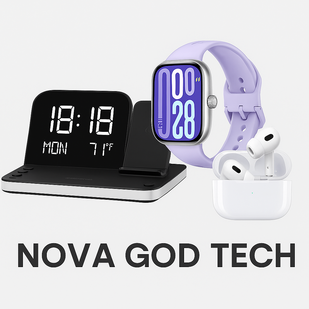 Pack Smart Watch + Base de carga + Air Pods - Tech God Zone