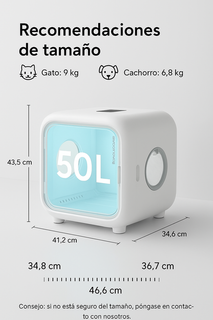 Máquina Secadora Mascotas -Gran God Tech