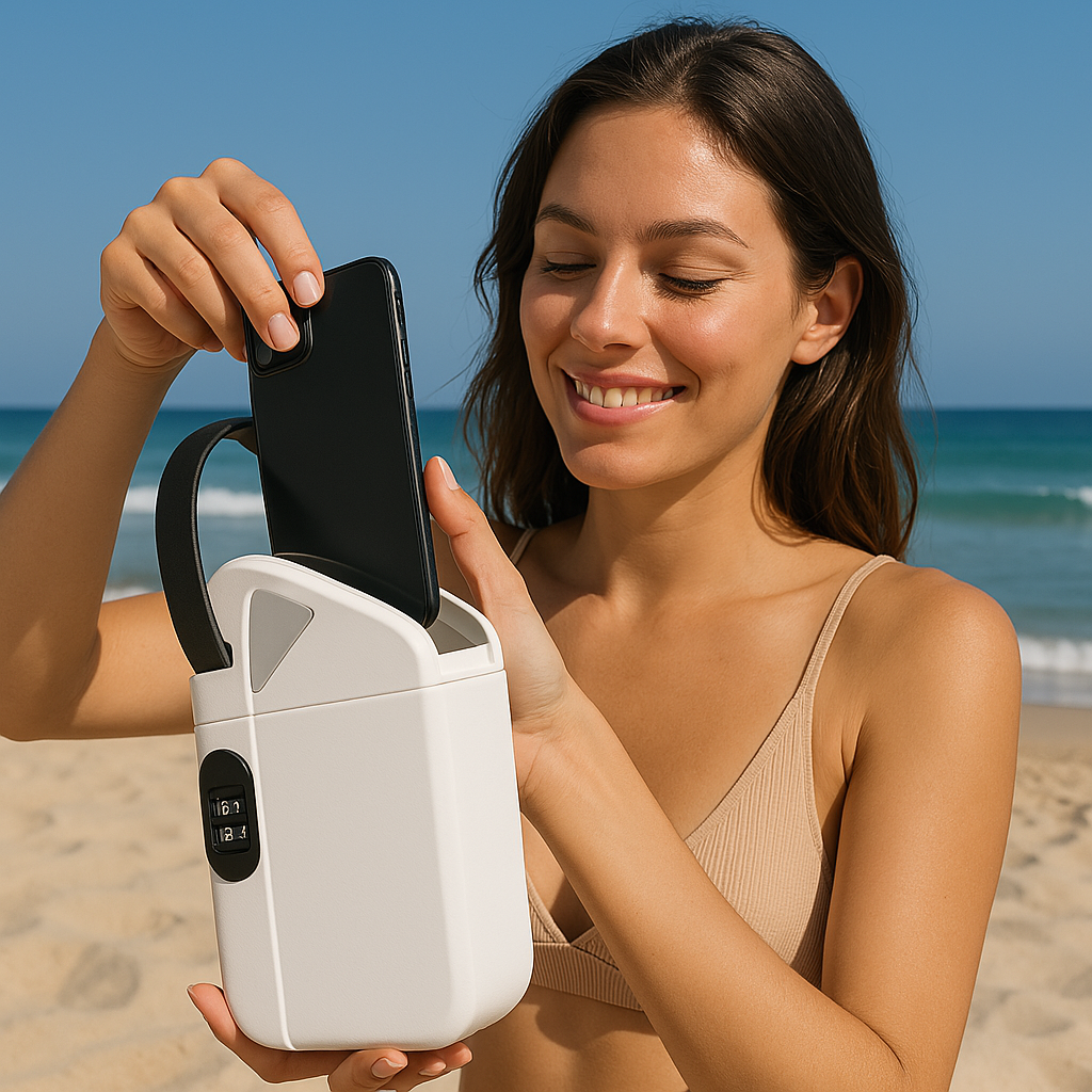 Caja segura portátil - Gran God Tech