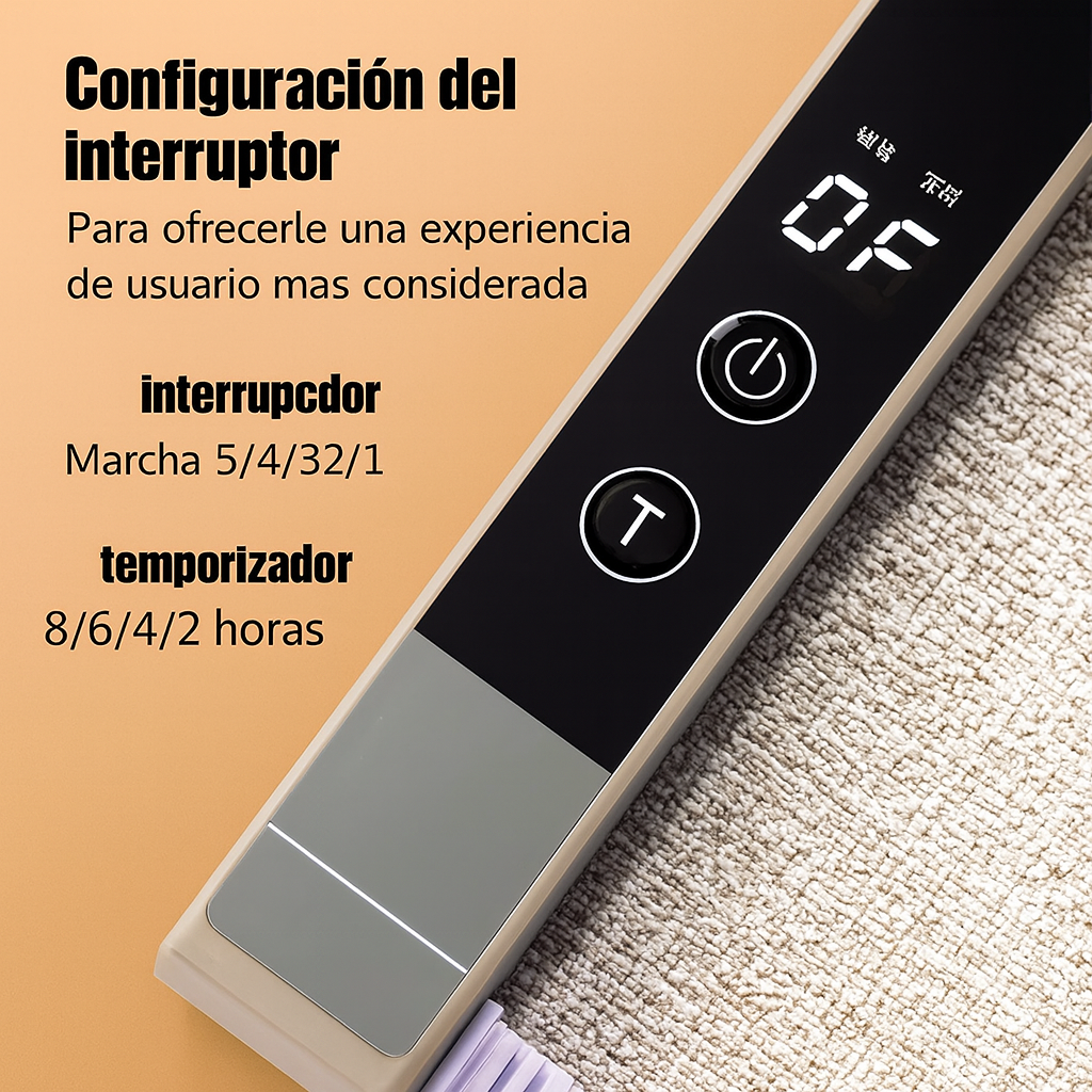 Calefactor de piernas y pies para invierno