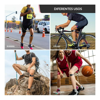 Correas de Silicona para Rodilla con Estabilización Rotuliana