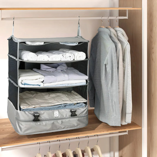 Organizador de Maleta Plegable y Colgante