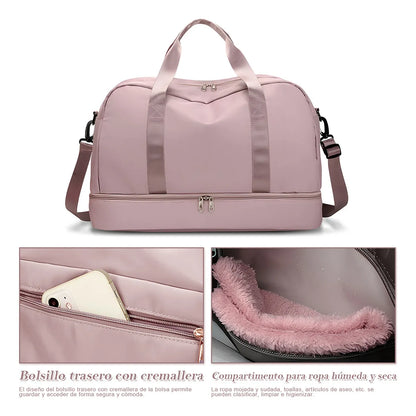 Maleta Deportiva, Mochila Gym y Bolso de Viaje en Uno