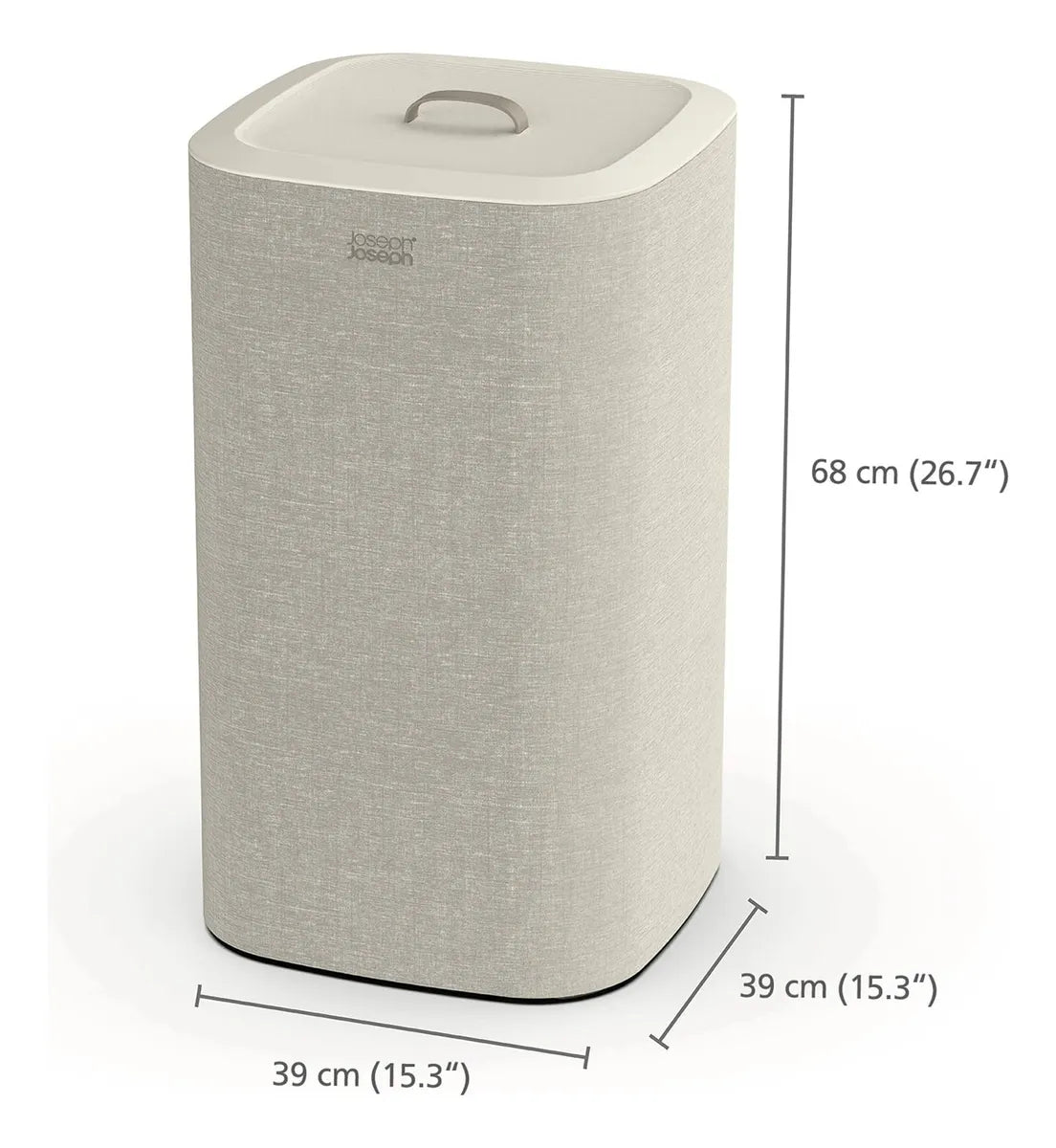 Cesto de Ropa Sucia con Separación Inteligente y Bolsas Extraíbles