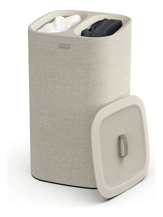 Cesto de Ropa Sucia con Separación Inteligente y Bolsas Extraíbles