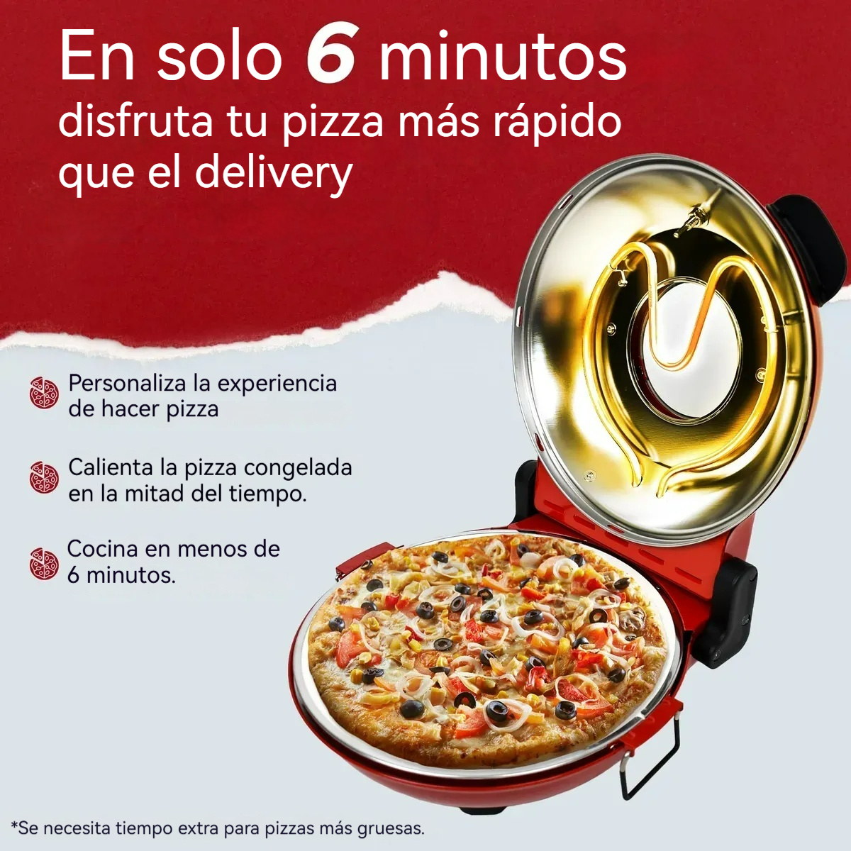 Horno de Pizza Premium