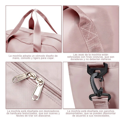 Maleta Deportiva, Mochila Gym y Bolso de Viaje en Uno