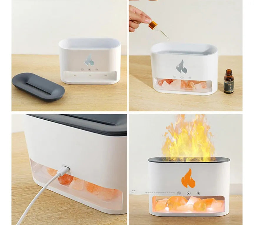 Difusor Ultrasónico con Luz LED y Temporizador