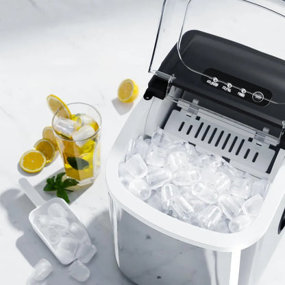 Máquina de Hielo Portátil – Encimera Compacta