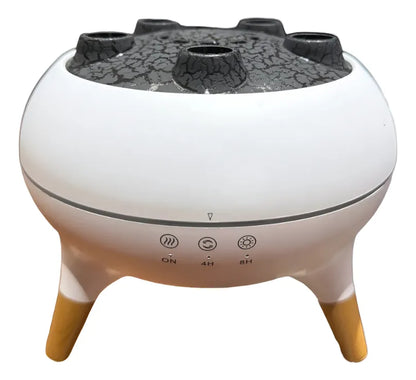 Humidificador LED con Aromaterapia y Movimiento Hipnótico