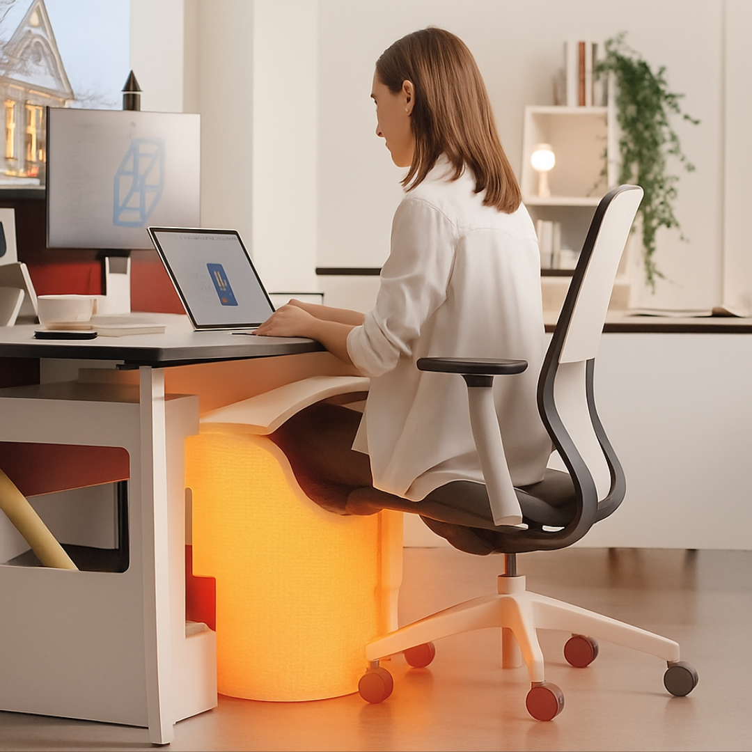 Calefactor de piernas y pies para invierno