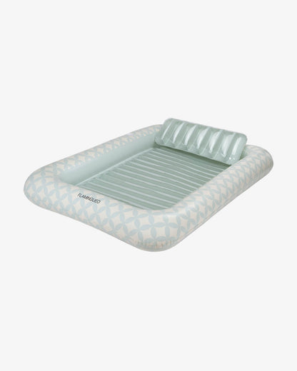 Flotador tanning pool aguamarina - Gran God Tech