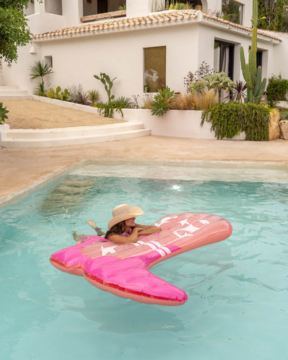 Flotador bota cowboy rosa - Gran God Tech