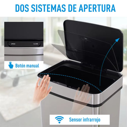 Cubo de Basura Automático con Sensor y Separación Inteligente