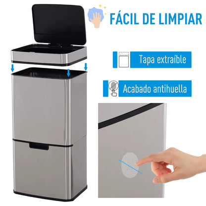 Cubo de Basura Automático con Sensor y Separación Inteligente