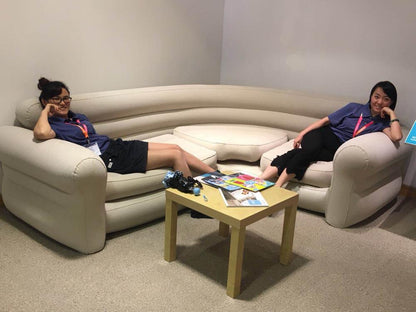 Sofá Esquinero Inflable