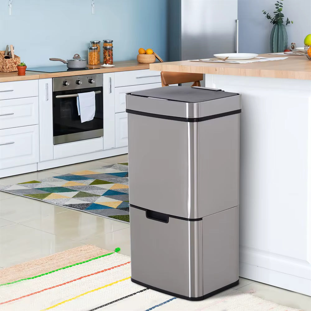 Cubo de Basura Automático con Sensor y Separación Inteligente