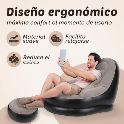 Sofá inflable portátil - Gran God Tech