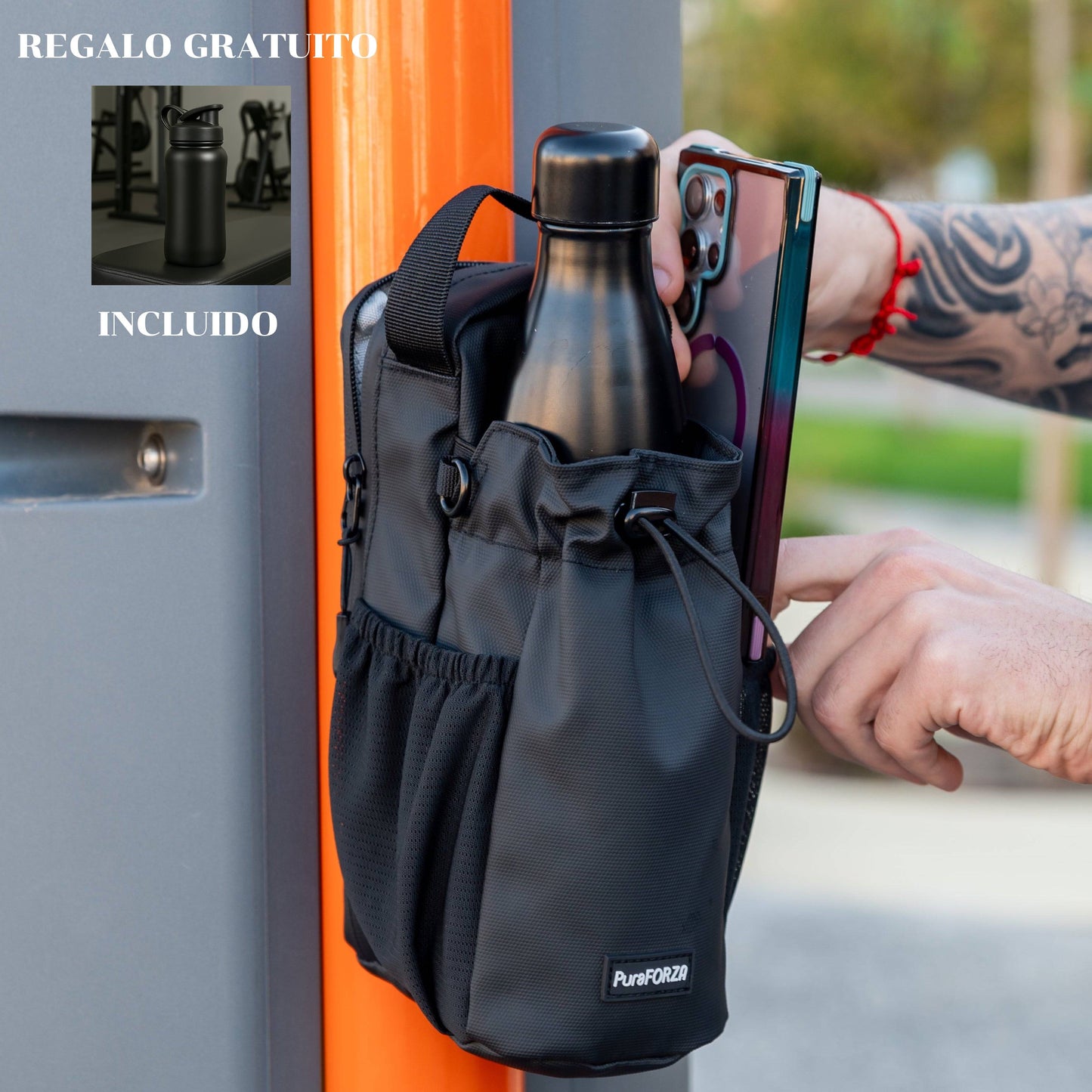 Bolso Magnético de Gym – Manos Libres al Entrenar