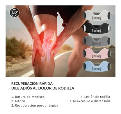 Correas de Silicona para Rodilla con Estabilización Rotuliana