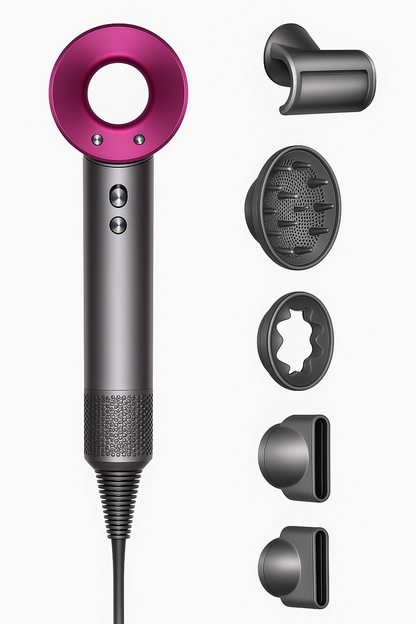 Secador Iónico Pro™+ 5 Accesorios - Gran God Tech