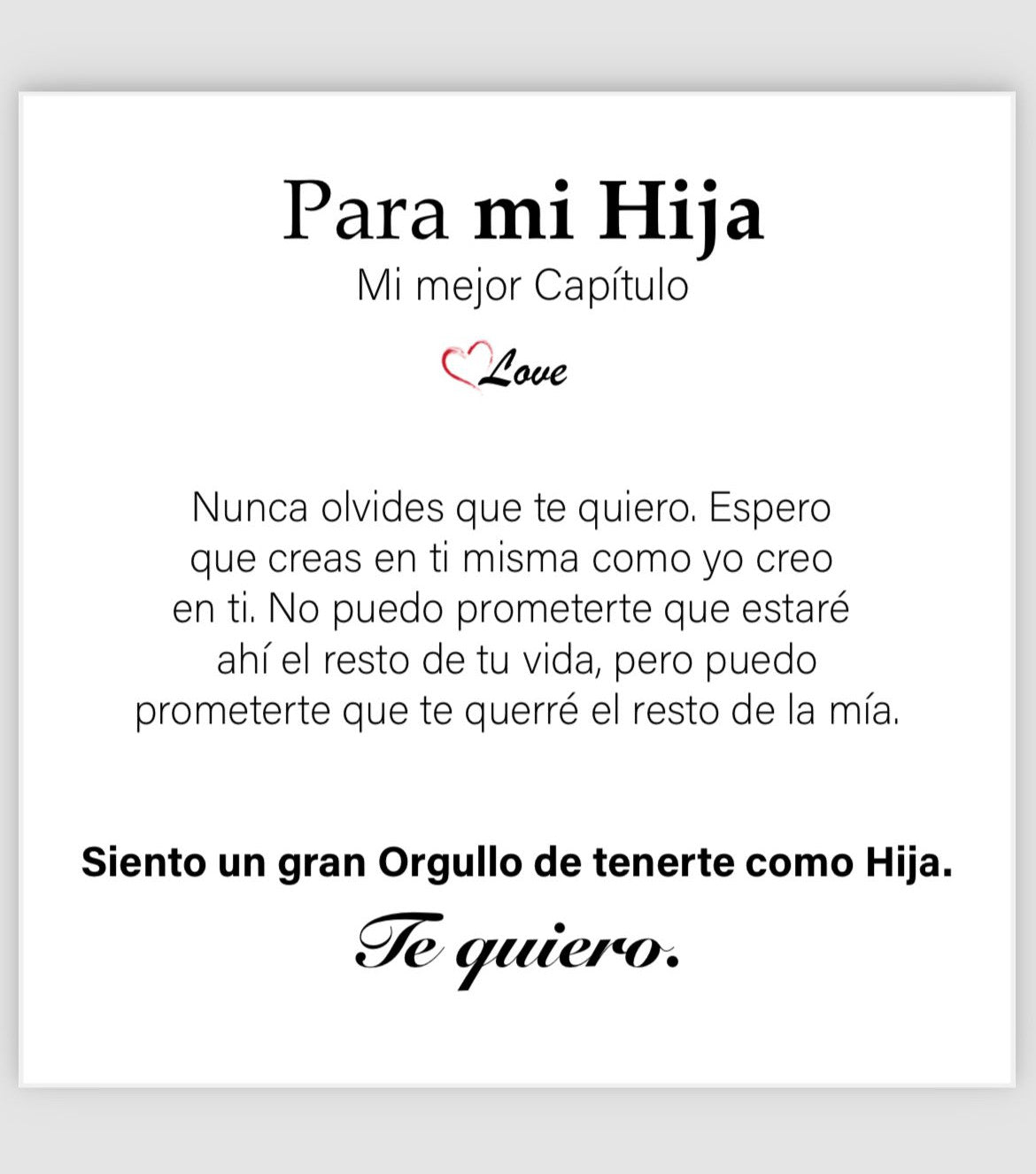 Collar Amor-Eterno™ (con carta especial) - Gran God Tech