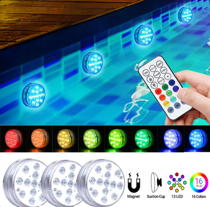 Kit Luces Sumergibles Piscina - Gran God Tech