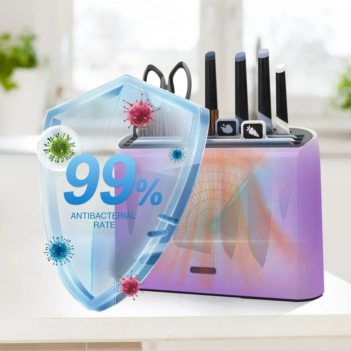 Set de Tablas de Cortar Inteligentes con Soporte Modular