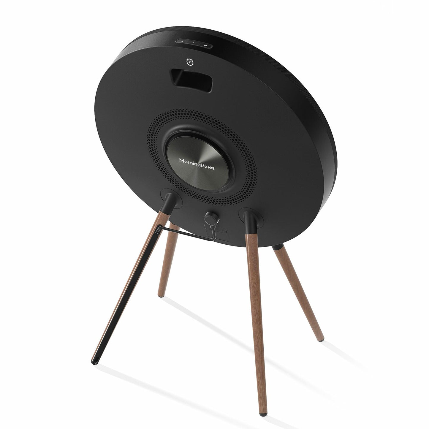 Altavoz Inteligente con Pantalla Circular, Sonido Hi-Fi y Visualización de Letras Dinámicas