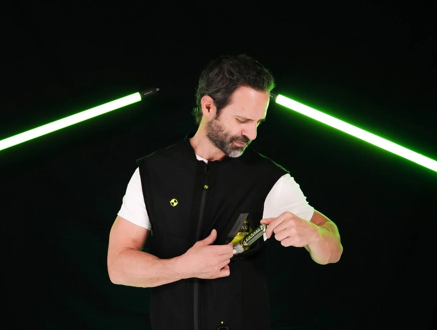 Chaleco de Protección para Motociclistas con Tecnología Triflex y Airbag