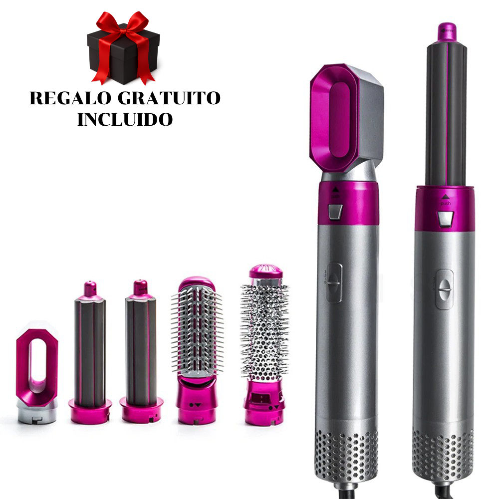 Secador 5 en 1 Plancha y Ondas - Gran God Tech